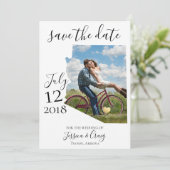 Carte de mise en garde de date Arizona (Debout devant)