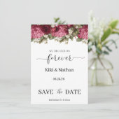 Carte de mise en garde de mariage (Debout devant)