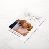 Carte de mise en garde "Simple Message" en feuille (Rotation)