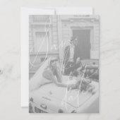 Carte de mise en vente à date fixe de script minim (Devant)