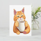 Carte de mise en vente anticipée Café Chat Mignon (Debout devant)