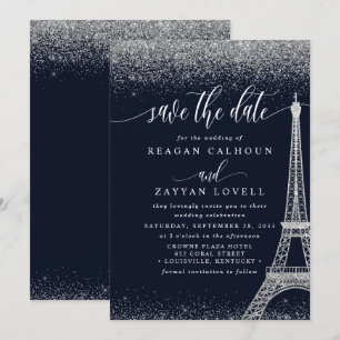 Carte de mise en vente de la Tour Eiffel de Paris 