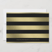Carte de mise en vente modifiable COULEUR Chic (Dos)