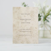 Carte de mise en vente Rose Grise (Debout devant)