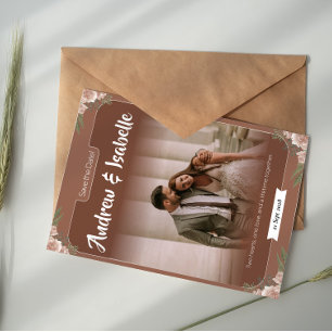 Carte de mise en vente Simple Arch Boho Sage