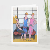 Carte de mode vintage (Devant)