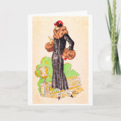 Carte de mode vintage (Devant)