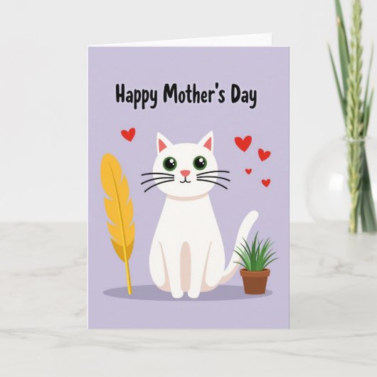 Carte de modèle Lavender Kitty (Devant)