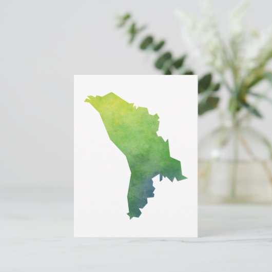 Carte de Moldavie (Debout devant)
