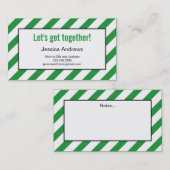 Carte de momie Diagonals moderne / Voiture d'appel (Devant / Derrière)