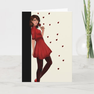 Carte de "mon Valentine"