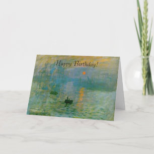 Carte de Monet Sunrise