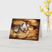 Carte de monstre de biscuit (Fleur jaune)