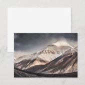 Carte de montagne Svalbard (Devant / Derrière)