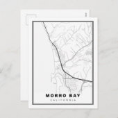 Carte de Morro Bay (Devant / Derrière)
