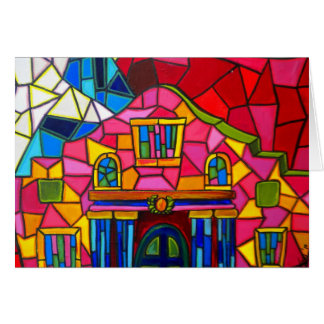 Carte de mosaïque d'Alamo