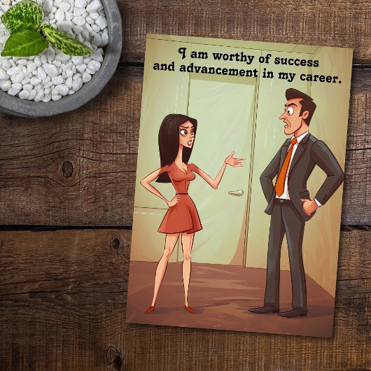 Carte de motivation Affirmation