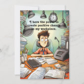 Carte de motivation Affirmation (Devant)