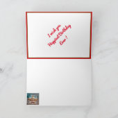 Carte de motivation d'anniversaire la plus heureus (Intérieur)