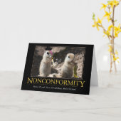 Carte de motivation : Non-conformité (Fleur jaune)