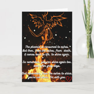 Carte de motivation Phoenix