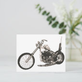 Carte de moto Easy Rider - Chopper Hollywood (Debout devant)