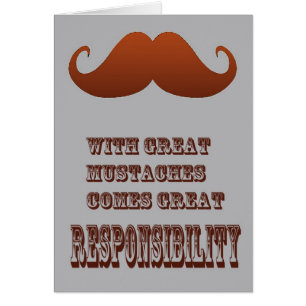 carte de moustache