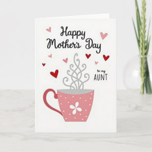 Carte de Mug de la Fête des Mères Douce