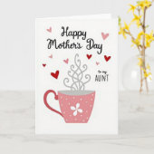 Carte de Mug de la Fête des Mères Douce (Fleur jaune)