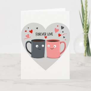 Carte de Mugs d'Amour Éternel