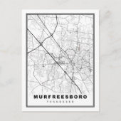 Carte de Murfreesboro (Devant)