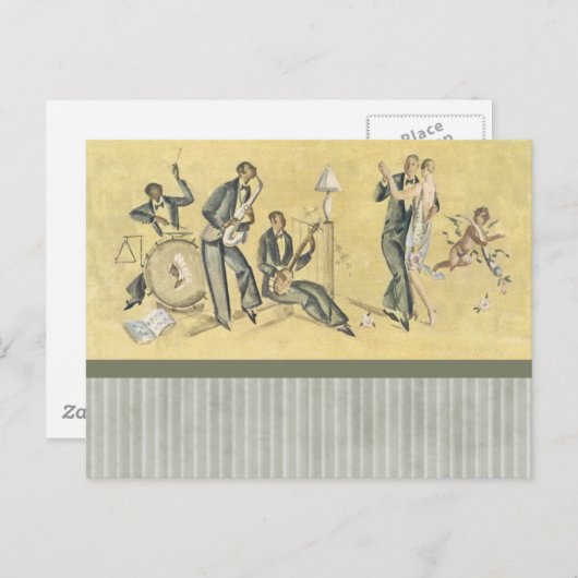 Carte de musique déco (Devant / Derrière)