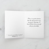 Carte de musique pour les amis (Intérieur)