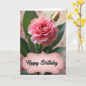 Carte de naissance adorable à pétale froissée (Fleur jaune)