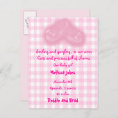 carte de naissance bébé (Devant / Derrière)