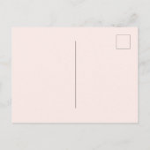 Carte de naissance bébé fille à annoncer (Dos)