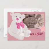 Carte de naissance de fille (Devant / Derrière)