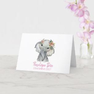 Carte de naissance Ellie