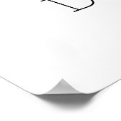 Carte de naissance - Michigan - Poster de carte de (Coin)