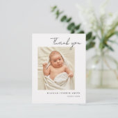Carte de naissance minimale pour bébé (Debout devant)