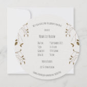 Carte de naissance (ronde) - Giraf (Dos)