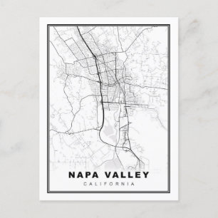 Carte de Napa Valley
