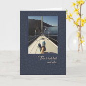 Carte de navigation de retraite (Fleur jaune)