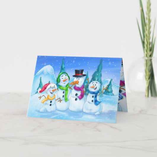 Carte de neige familiale (Devant)