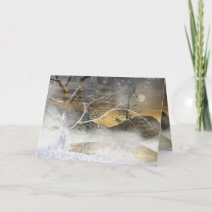 CARTE DE NEIGE HIVER
