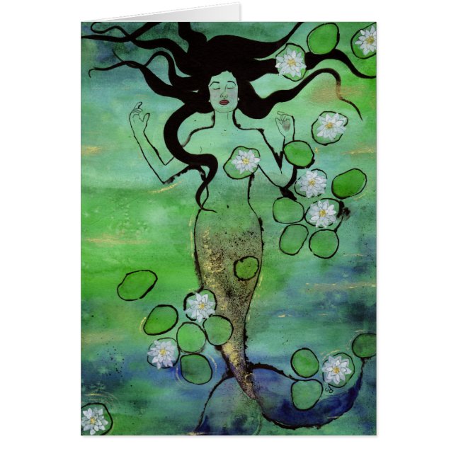 Carte de nénuphar (Devant)