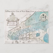 Carte de New York, 1728 (Devant)