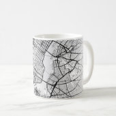 Carte de New York | Café Mug (Devant droit)