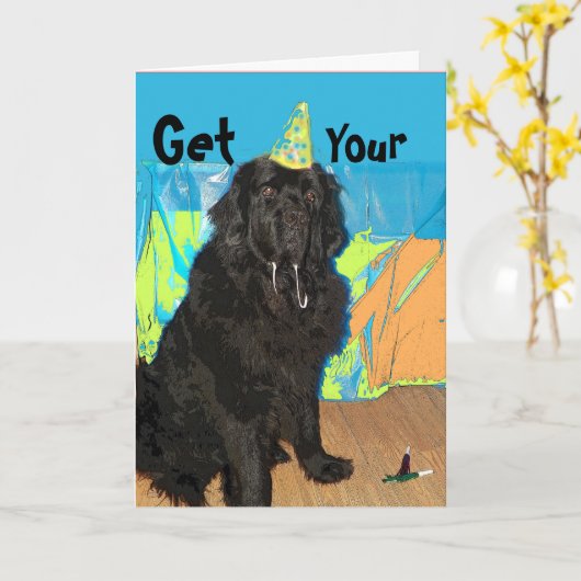 Carte de Newfoundland (Fleur jaune)