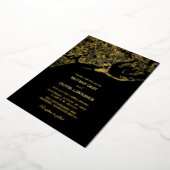 Carte de Newport Rhode Island mariage doré (Rotation)